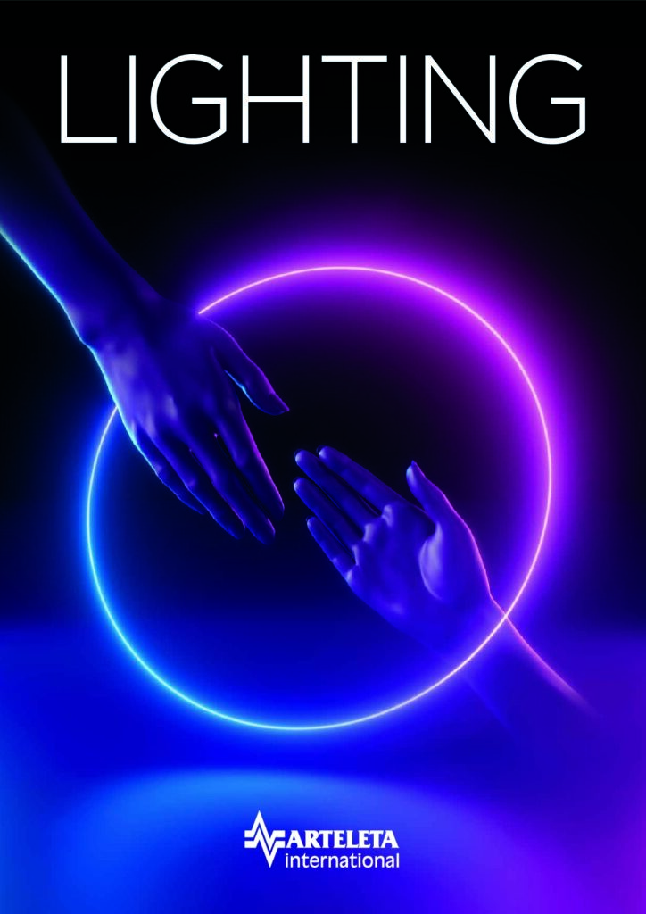 Copertina del catalogo Lighting 2024