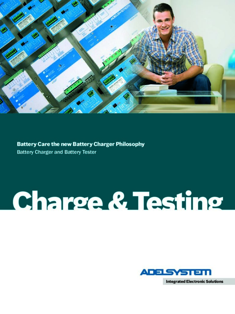 Copertina del catalogo Carica batterie