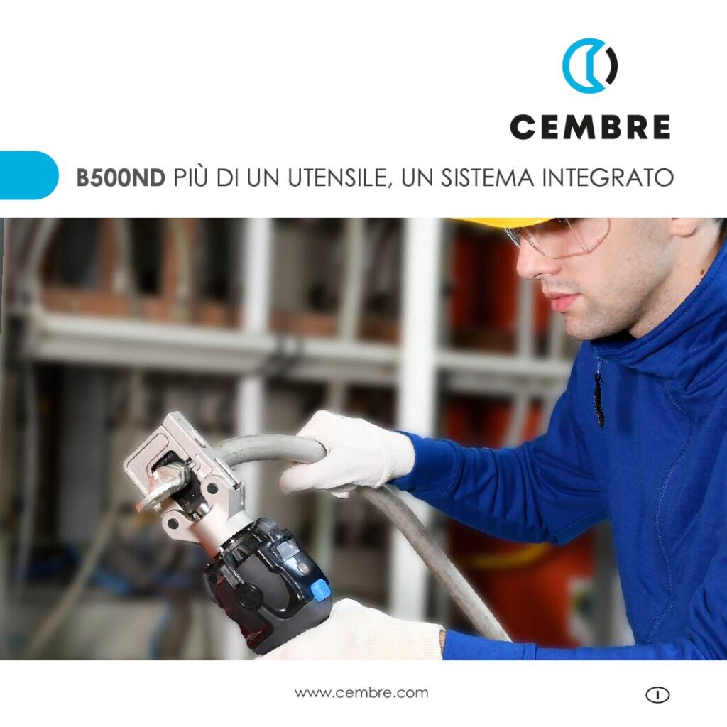 Copertina della brochure B500ND – Più di un utensile, un sistema integrato