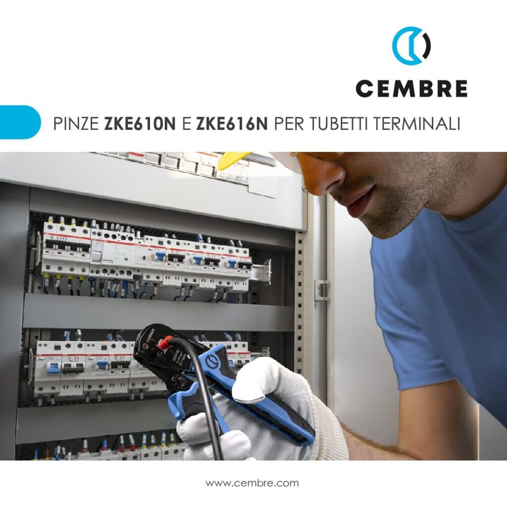 Copertina della brochure ZKE610N e ZKE616N – Pinze per la compressione dei tubetti terminali