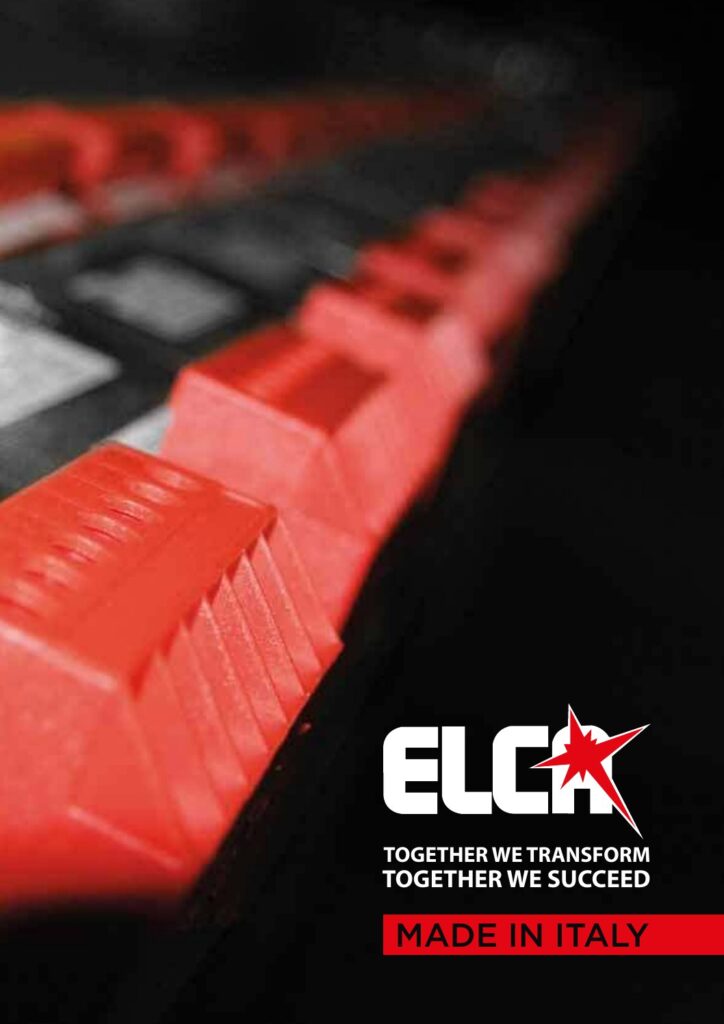 Copertina della brochure aziendale ELCA