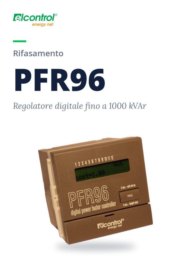 Copertina del catalogo PFR96