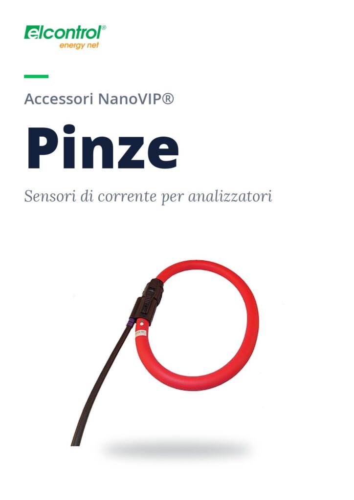 Copertina del catalogo Pinze e sensori di corrente